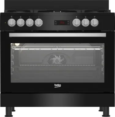 Beko GM15311DBNS Cuisinière Electrique Gaz Noir A