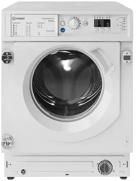 Indesit BI WDIL 861485 EU machine à laver avec sèche linge Intégré Charge avant Blanc D