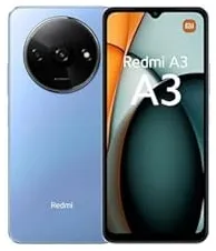 Xiaomi Redmi A3 17 cm (6.71") Double SIM Android 14 4G USB Type-C 4 Go 128 Go 5000 mAh Bleu