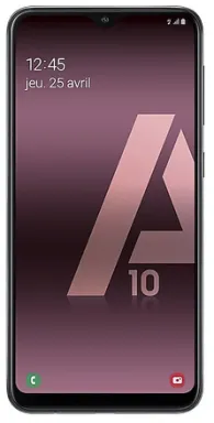 Samsung Galaxy A10 SM-A105F 15,8 cm (6.2") Double SIM 4G Micro-USB 2 Go 32 Go 3400 mAh Noir