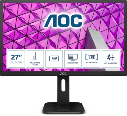 AOC P1 27P1 écran plat de PC 68,6 cm (27") 1920 x 1080 pixels Full HD LED Noir