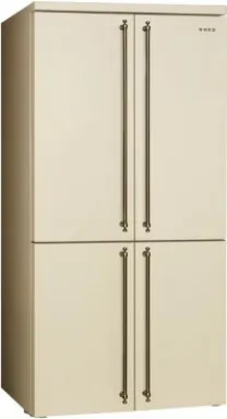 Smeg FQ60CPO6 frigo américain Pose libre 572 L E Crème