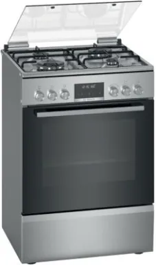 Bosch Serie 6 HXS79RJ50 four et cuisinière Electrique Gaz Acier inoxydable A