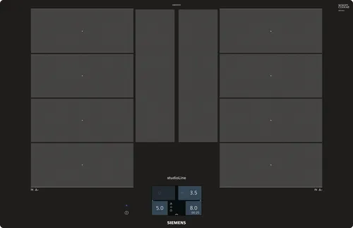 Siemens EX801KYW1E plaque Noir Intégré Plaque avec zone à induction 4 zone(s)