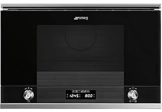 Smeg MP122N1 micro-onde Noir Micro-onde combiné Intégré 22 L 850 W