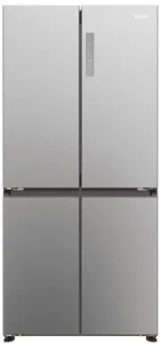 Haier Cube 83 Serie 3 HCR3818ENMM frigo américain Pose libre 467 L E Platine, Acier inoxydable