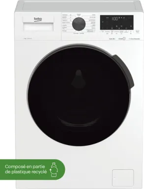 Beko b300 WUS9200WDOS machine à laver Charge avant 9 kg 1200 tr/min Blanc