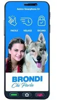Brondi 10279080 smartphone 14,5 cm (5.7") Double SIM Android 12 Go edition 4G USB Type-C 2 Go 16 Go 2800 mAh Noir