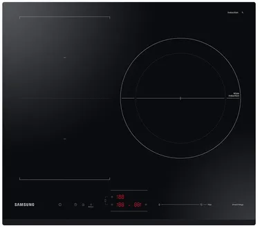 Samsung NZ63B5046GK Noir Intégré 59 cm Plaque avec zone à induction 3 zone(s)