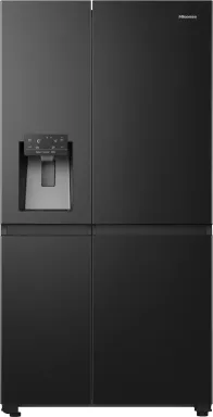 Hisense RS818N4TFE frigo américain Pose libre 632 L E Noir