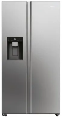 Haier SBS 90 Serie 5 HSW79F18CIMM frigo américain Pose libre 601 L C Platine, Acier inoxydable