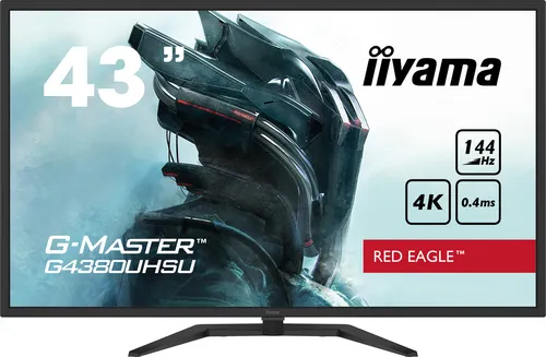 iiyama G-MASTER G4380UHSU-B1 écran plat de PC 108 cm (42.5") 3840 x 2160 pixels 4K Ultra HD LED Noir