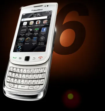 BlackBerry Torch 9800 8,13 cm (3.2") SIM unique BlackBerry OS 6.0 3G 1300 mAh Blanc