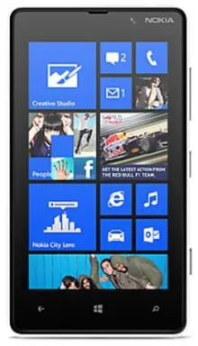 Nokia Lumia 820 10,9 cm (4.3") SIM unique Windows Phone 8 3G 1 Go 1650 mAh Noir