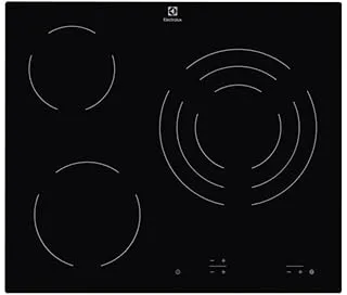 Electrolux EHF6232FOK Noir 60 cm Céramique