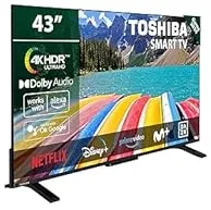 Toshiba 43UV2363DG TV 109,2 cm (43") 4K Ultra HD Smart TV Wifi Noir 250 cd/m²