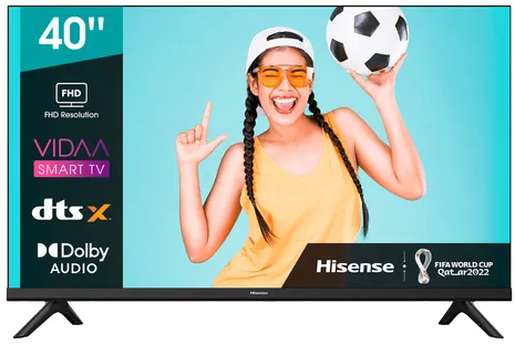 Hisense 40A4BG TV 100,3 cm (39.5") Full HD Smart TV Wifi Noir 200 cd/m²