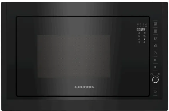 Grundig GMI11311DX micro-onde Noir Micro-ondes grill Intégré 25 L 900 W