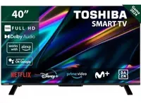 Toshiba 40LV2E63DG TV 101,6 cm (40") Full HD Smart TV Noir 250 cd/m²