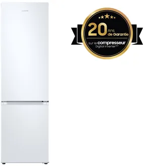 Samsung Réfrigérateur Combiné, 390L - C - RL38C600CWW