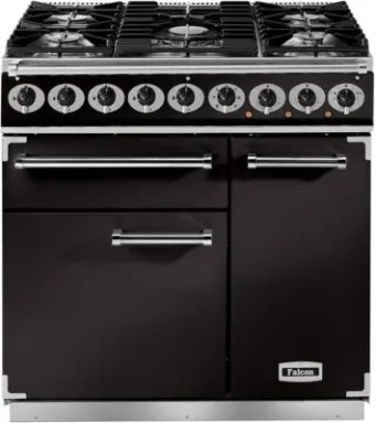 Falcon Deluxe 900 Cuisinière Electrique Gaz Noir A