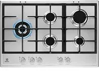 Electrolux KGS7566S2X Acier inoxydable Intégré 75 cm Gaz 5 zone(s)