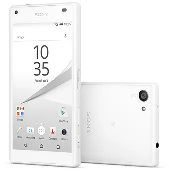 Sony Xperia Z5 Compact 11,7 cm (4.6") SIM unique Android 5.1 4G Micro-USB 2 Go 32 Go 2700 mAh Blanc