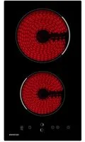 Infiniton VIT2FBN Noir Intégré 30 cm Céramique 2 zone(s)