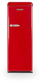 ​SCHNEIDER CONSUMER SCL222VR frigo combine Pose libre 222 L Rouge