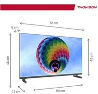 Thomson 32QG4S14 TV 81,3 cm (32") Full HD Smart TV Wifi Noir