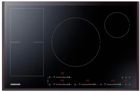 Samsung NZ84F7NC6AB Noir Intégré 80 cm Plaque avec zone à induction 4 zone(s)