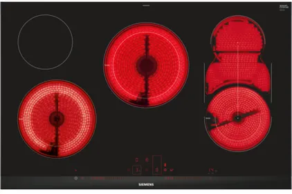 Siemens ET875LMP1D plaque Noir Intégré Céramique 5 zone(s)