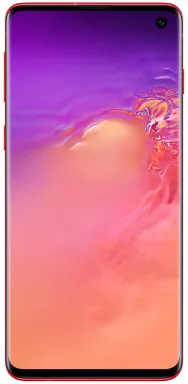 Samsung Galaxy S10 SM-G973F 15,5 cm (6.1") Double SIM Android 9.0 4G USB Type-C 8 Go 128 Go 3400 mAh Rouge