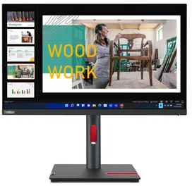 Lenovo ThinkVision P24q-30 LED display 60,5 cm (23.8") 2560 x 1440 pixels Quad HD Noir