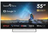 Smart-Tech 55UG02V TV 139,7 cm (55") 4K Ultra HD Smart TV Wifi Gris 260 cd/m²