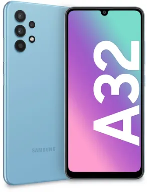 Samsung Galaxy A32 4G SM-A325F/DS 16,3 cm (6.4") Double SIM Android 11 USB Type-C 4 Go 128 Go 5000 mAh Bleu