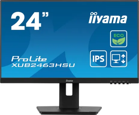 iiyama ProLite XUB2463HSU-B1 écran plat de PC 61 cm (24") 1920 x 1080 pixels Full HD LED Noir