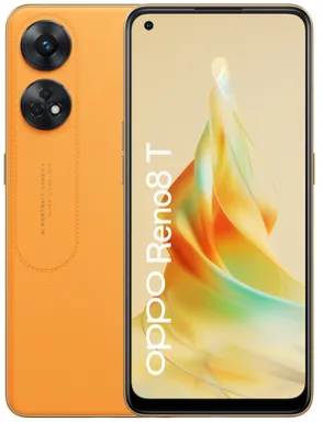 OPPO Reno 8 T 16,3 cm (6.43") Double SIM Android 13 4G USB Type-C 8 Go 128 Go 5000 mAh Orange