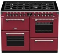 Stoves 444411573 four et cuisinière Electrique Gaz Rouge