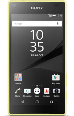 Sony Xperia Z5 Compact 11,7 cm (4.6") SIM unique Android 5.1 4G Micro-USB 2 Go 32 Go 2700 mAh Jaune