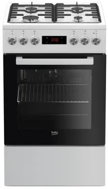 Beko FSE52320DWD four et cuisinière Electrique Gaz Blanc A