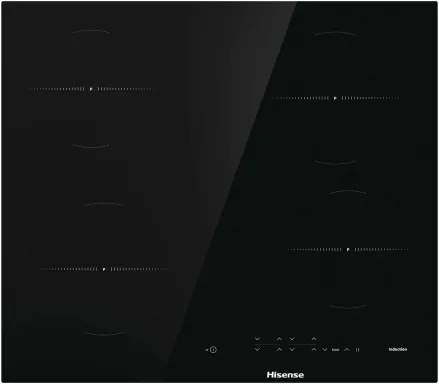 Hisense E6431CB plaque Noir Intégré 59.5 cm Céramique 4 zone(s)