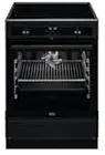 AEG CIB6490APB Cuisinière Electrique Plaque avec zone à induction Noir A+