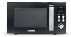 Severin MW 7752 Comptoir Micro-onde combiné 25 L 900 W Noir, Acier inoxydable