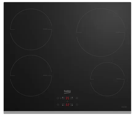 Beko HII64401MTX plaque Noir Intégré 60 cm Plaque avec zone à induction 4 zone(s)