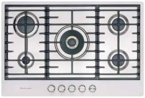 KitchenAid KHSP5 77510 plaque Acier inoxydable Intégré Gaz 5 zone(s)