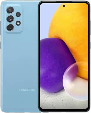 Samsung Galaxy A72 4G SM-A725FZBDEUE smartphone 17 cm (6.7") Double SIM Android 11 USB Type-C 6 Go 128 Go 5000 mAh Bleu