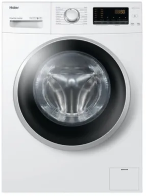 Haier Serie 39 HW010-CP1439N machine à laver Charge avant 10 kg 1400 tr/min Blanc