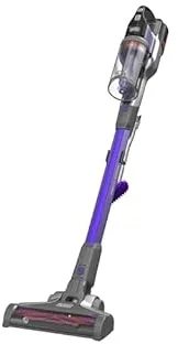 Black & Decker BHFEV362DP aspirateur de table Aluminium, Violet Sans sac