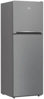 Beko RDNE350K40XBN réfrigérateur-congélateur Pose libre 313 L E Acier inoxydable